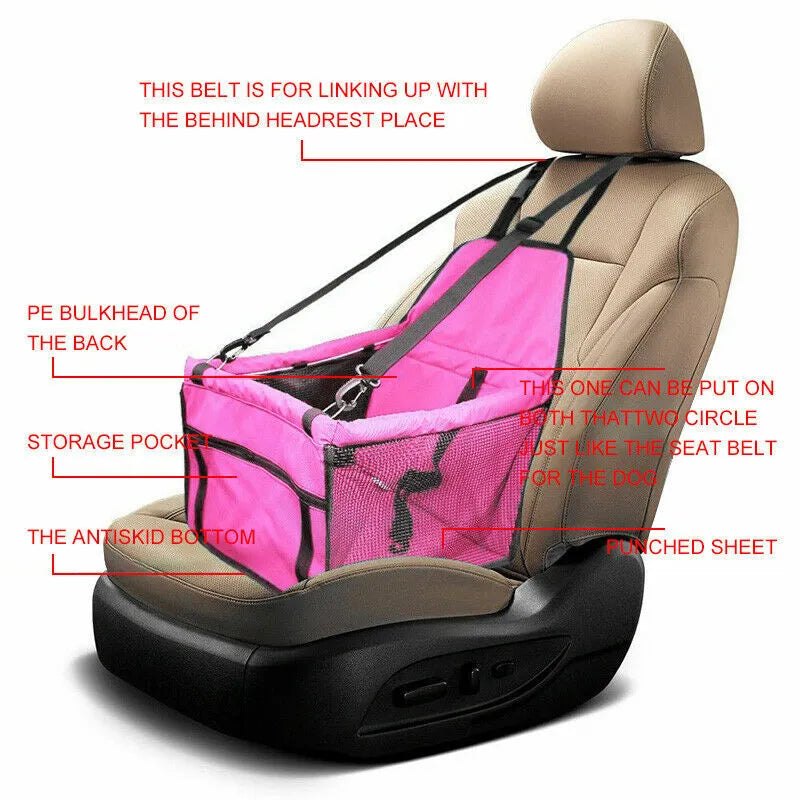 Pink Car Seat