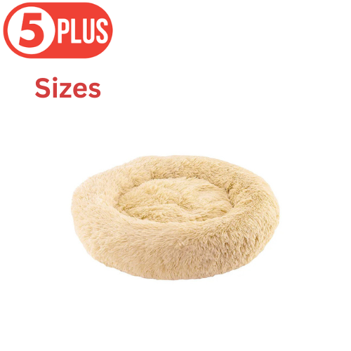 Almond Calming Dog Bed