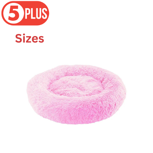 Pink Calming Dog Bed