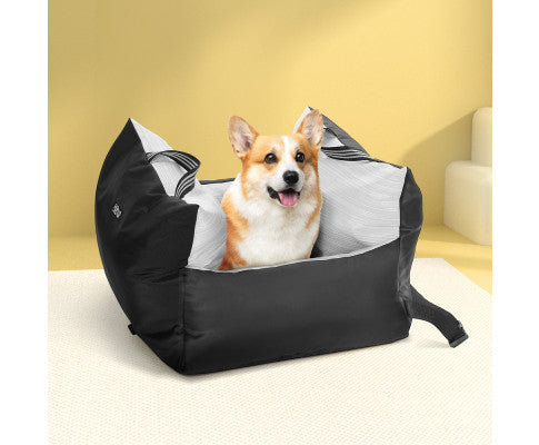 Black Water Proof Car Seat - With Belt