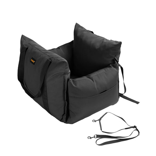 Black Car Seat - With Belt