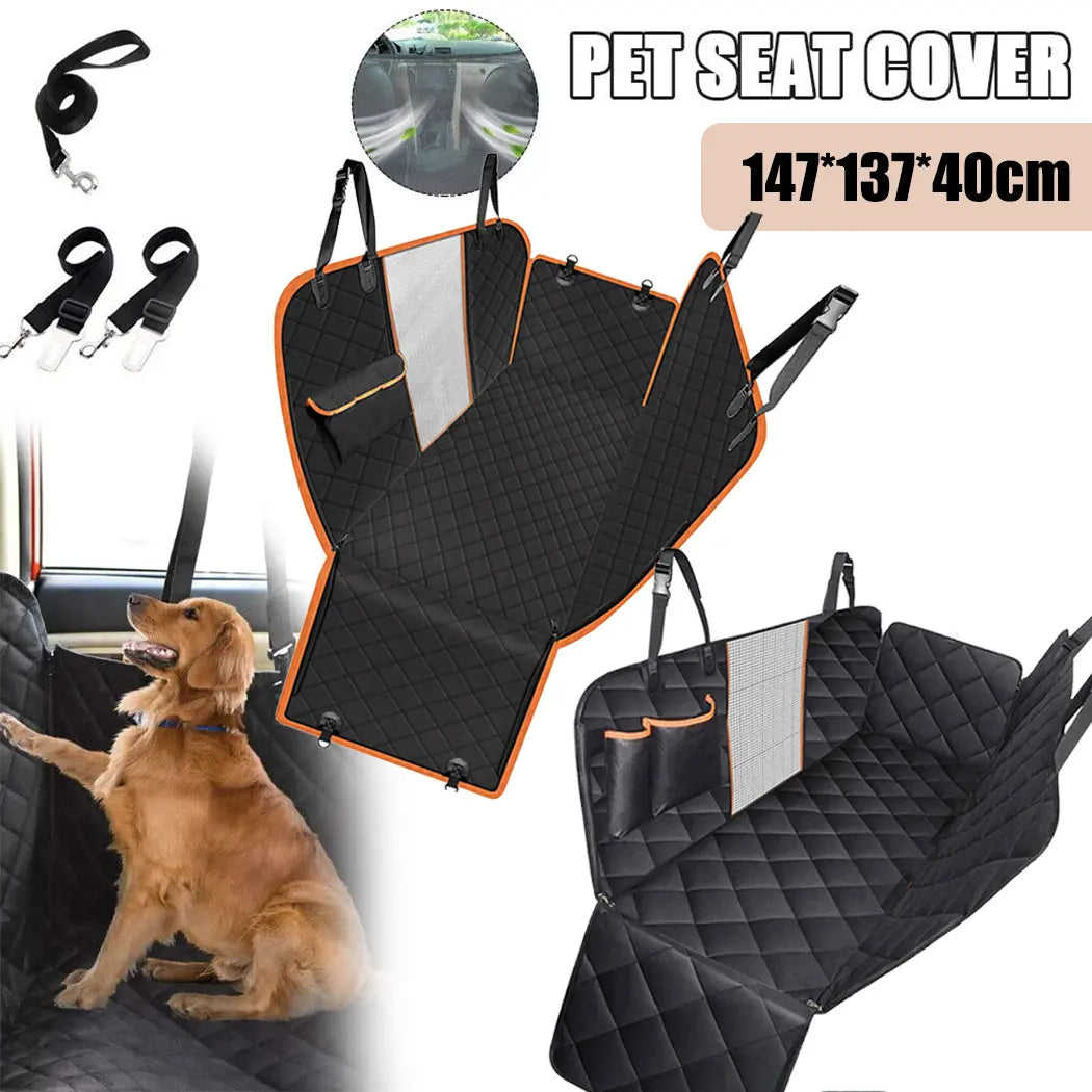 Dog Car Seat Cover - With Safty Belt